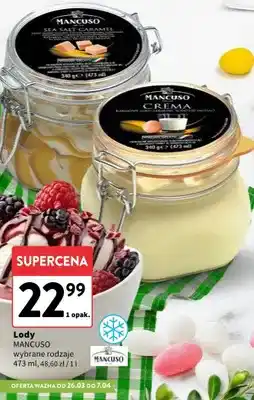 Intermarche Lody sea salt caramel/crema oferta