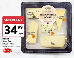 Intermarche Deska 5 serów french cheese board oferta