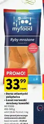 Intermarche Ryby mrożone dorsz atlantycki półędwica oferta