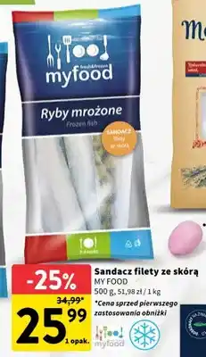 Intermarche Sandacz filety ze skórą oferta