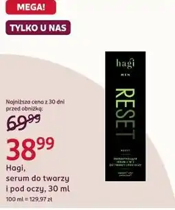 Rossmann Hagi, serum do twarzy i pod oczy oferta