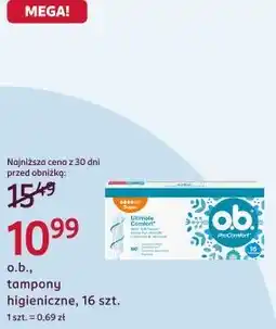 Rossmann o.b., tampony higieniczne, 16 szt oferta