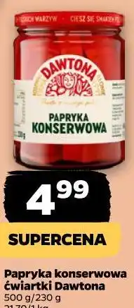 Netto Papryka konserwowa ćwiartki Dawtona oferta