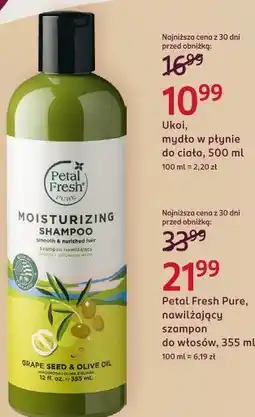 Rossmann Petal Fresh Pure, nawilżający szampon do włosów oferta