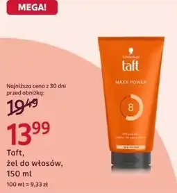 Rossmann Taft, żel do włosów oferta