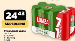 Netto Piwo Łomża Jasne oferta
