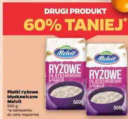 Netto Płatki ryżowe błyskawiczne Melvit oferta