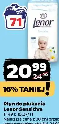 Netto Płyn do płukania Lenor Sensitive oferta
