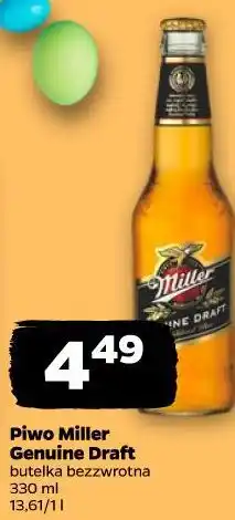 Netto Piwo Miller Genuine Draft oferta