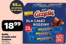 Netto Wafle Grześki mini Goplana oferta