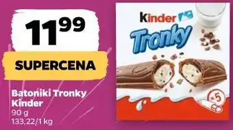 Netto Batoniki Tronky Kinder oferta