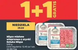 Netto Mięso mielone wieprzowe z szynki Sztuka Mięsa oferta
