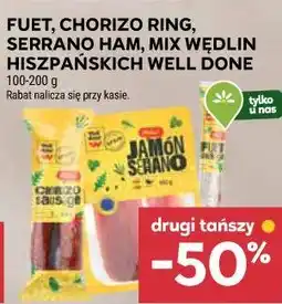Stokrotka FUET, CHORIZO RING, SERRANO HAM, MIX WĘDLIN HISZPAŃSKICH WELL DONE oferta