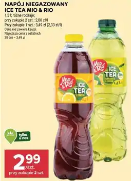 Stokrotka NAPÓJ NIEGAZOWANY ICE TEA MIO & RIO oferta