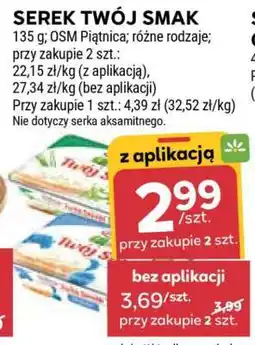 Stokrotka Market Serek Twój Smak oferta