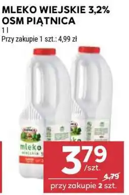Stokrotka Market Mleko Wiejskie 3,2% OSM Piątnica oferta
