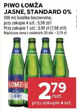 Stokrotka Market Piwo Łomża Jasne, Standard 0% oferta