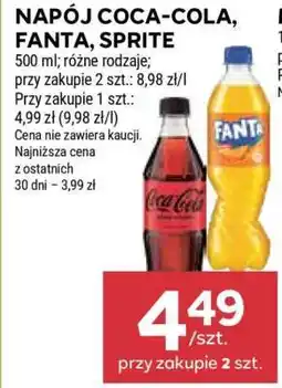 Stokrotka Market Napój Coca-Cola, Fanta, Sprite oferta