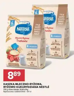 Stokrotka Market Kaszka mleczno-ryżowa, ryżowo-kukurydziana Nestlé oferta