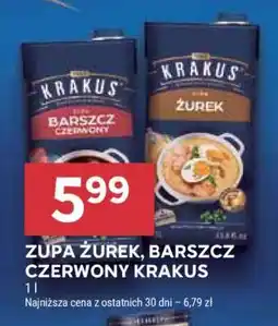 Stokrotka Market Zupa Żurek, Barszcz Czerwony Krakus oferta