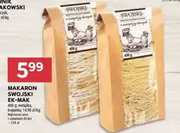 Stokrotka Market Makaron Swojski Ek-Mak oferta