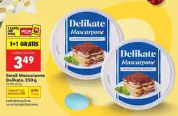 Biedronka Serek Mascarpone Delikate 250 g oferta