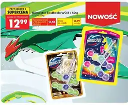 Biedronka Domestos kostka do WC 2 x 50 g oferta