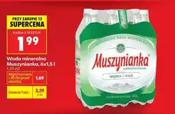 Biedronka Woda mineralna Muszynianka, 6x1,5 l oferta