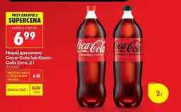 Biedronka Napój gazowany Coca-Cola lub Coca-Cola Zero, 2 l oferta