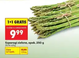 Biedronka Szparagi zielone opak . 250 g oferta