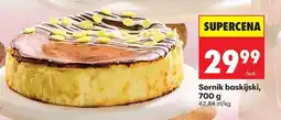 Biedronka Sernik baskijski, 700 g oferta