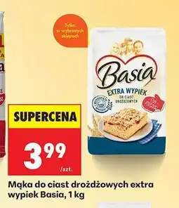 Biedronka Mąka do ciast drożdżowych extra wypiek Basia, 1 kg oferta
