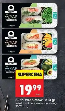 Biedronka Sushi wrap Mowi, 210 g oferta