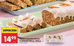 Biedronka Ciasto marchewkowe Cukiernia Olsza, 350 g oferta