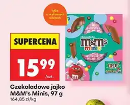 Biedronka Czekoladowe jajko M&M’s Minis, 97 g oferta