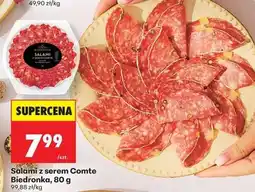 Biedronka Salami z serem Comte Biedronka, 80 g oferta