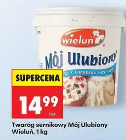 Biedronka Twaróg sernikowy Mój Ulubiony Wieluń, 1 kg oferta