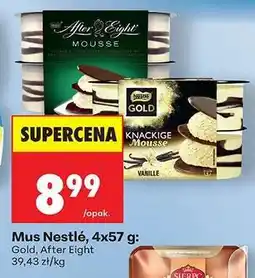 Biedronka Mus Nestle, 4x57 g oferta