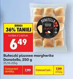 Biedronka Bułeczki pizzowe margherita Donatello, 250 g oferta