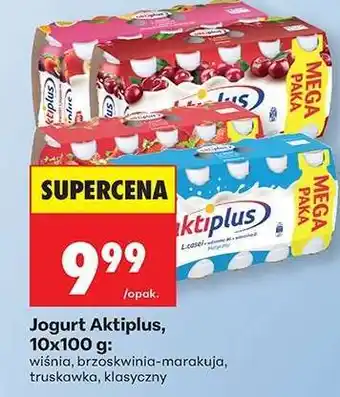 Biedronka Jogurt Aktiplus, 10x100 g oferta