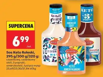 Biedronka Sos Keto Roleski oferta