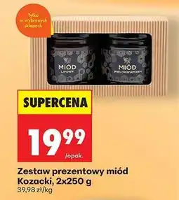 Biedronka Zestaw prezentowy miód Kozacki, 2x250 g oferta