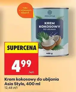 Biedronka Krem kokosowy do ubijania Asia Style, 400 ml oferta