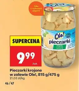 Biedronka Pieczarki krojone w zalewie Ole!, 815 g/475 g oferta