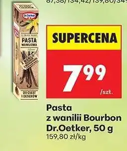 Biedronka Pasta z wanilii Bourbon Dr.Oetker, 50 g oferta