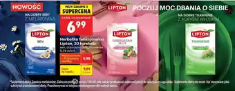 Biedronka Herbatka funkcjonalna Lipton, 20 torebek oferta