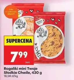 Biedronka Rogaliki mini Twoje Słodkie Chwile, 430 g oferta