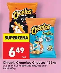 Biedronka Chrupki Crunchos Cheetos, 165 g oferta
