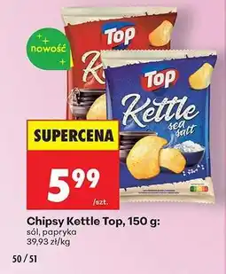 Biedronka Chipsy Kettle TOP, 150 g oferta