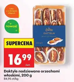 Biedronka Daktyle nadziewane orzechami włoskimi, 200 g oferta